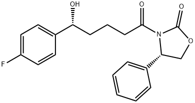 (S)-3-((R)-5-(4-氟苯基)-5-羟基)-4-苯基恶唑烷-2-酮,528565-93-7,结构式