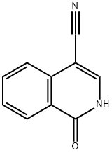 1-Oxo-1,2-dihydroisoquinoline-4-carbonitrile Structure