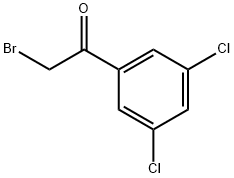 A-溴代-3,5-二氯苯乙酮,53631-13-3,结构式
