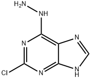 2 - 氯 - 6 - 肼基 - 7H - 嘌呤,5404-88-6,结构式