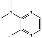 3-氯-N,N-二甲基吡嗪-2-胺,54126-45-3,结构式