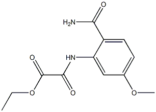 54166-80-2 ethyl 2-(2-carbaMoyl-5-MethoxyphenylaMino)-2-oxoacetate