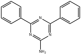 2-aMino-4,6-diphenyl-s-trizine Structure