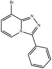 8-BroMo-3-phenyl-[1,2,4]triazolo[4,3-a]pyridine Struktur