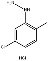 (2-chloro-5-Methylphenyl)hydrazine hydrochloride Struktur