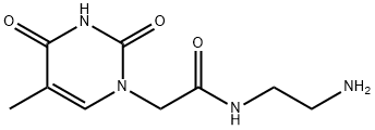 N-(2-氨基乙基)-2-(5-二甲基-2,4-二氧代-3,4-二氢嘧啶-1(2H)-基)乙酰胺,546145-03-3,结构式
