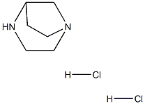 1,4-Diazabicyclo[3.2.1]octane dihydrochloride Struktur