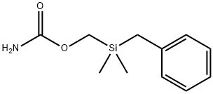 (BenzyldiMethylsilyl)Methyl carbaMate 结构式