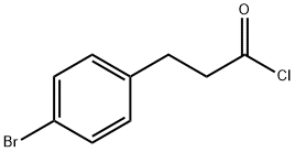 3-(4-溴苯基)丙酰氯化, 55394-81-5, 结构式