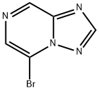 5-BroMo[1,2,4]triazolo[1,5-a]pyrazine 化学構造式