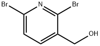 (2,6-DibroMopyridin-3-yl)Methanol Struktur
