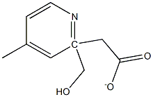(4-Methylpyridin-2-yl)Methyl acetate Struktur