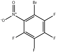 2-BroMo-3,4,5,6-tetrafluoronitrobenzene 化学構造式