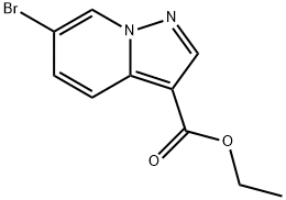 Ethyl 6-broMopyrazolo[1,5-a]pyridine-3-carboxylate Structure