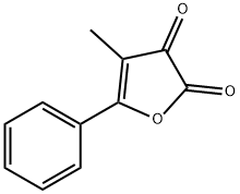 4-甲基-5-苯基呋喃-2,3-二酮,55991-71-4,结构式