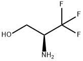 (2S)-2-アミノ-3,3,3-トリフルオロ-1-プロパノール 化学構造式