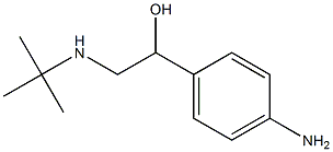 BenzeneMethanol, 4-aMino-a-[[(1,1-diMethylethyl)aMino]Methyl]- 化学構造式