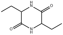 3,6-二乙基-2,5-哌嗪二酮,5625-42-3,结构式