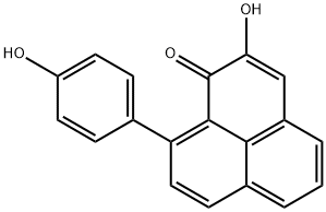 2-羟基-9-(4-羟基苯基)-1H-萘嵌苯-1-酮