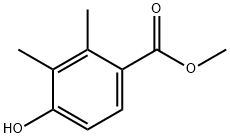 2,3-二甲基-4-羟基苯甲酸甲酯, 5628-56-8, 结构式