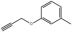 3-Methyl-phenyl propargyl ether 化学構造式