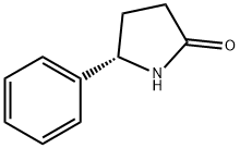 5β-フェニルピロリジン-2-オン 化学構造式