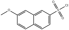 7-メトキシナフタレン-2-スルホニルクロリド 化学構造式