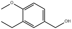 (3-乙基-4-甲氧苯基)甲醇 结构式