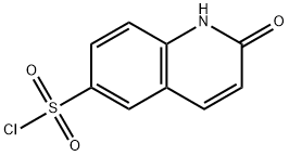 2-Hydroxyquinoline-6-sulfonyl chloride Structure
