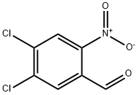 4,5-二氯-2-硝基苯甲醛, 56990-04-6, 结构式