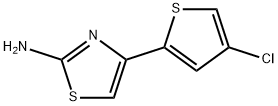 4-(4-Chloro-2-thienyl)-2-thiazolamine|4-(4-氯-2-噻吩基)-2-噻唑胺