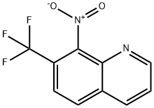 8-硝基-7-三氟甲基喹啉,571-82-4,结构式