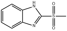 1H-Benzimidazole,2-(methylsulfonyl)-(9CI) 化学構造式