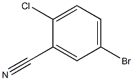 5-溴-2-氯苯腈, 573181-44-9, 结构式