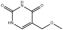 5-(甲氧基甲基)尿嘧啶, 57346-43-7, 结构式