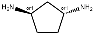 反式-1,3-环戊二胺 结构式
