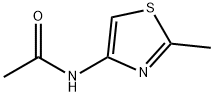 N-(2-甲基噻唑-4-基)乙酰胺,57372-19-7,结构式