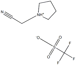 1-(cyanoMethyl)pyrrolidiniuM trifluoroMethanesulfonate|N-氰甲基吡咯烷三氟甲烷磺酸盐