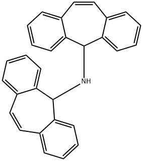 双(5H-二苯并[A,D]环庚烯-5-基)胺, 57705-01-8, 结构式