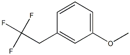 1-Methoxy-3-(2,2,2-trifluoroethyl)benzene Structure