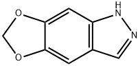 5,6-(Methylenedioxy) 1H-indazole Structure