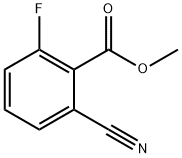2-氰基-6-氟苯甲酸甲酯,58332-01-7,结构式