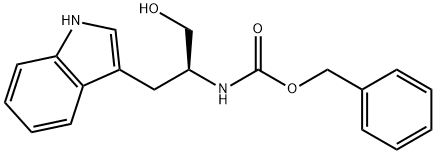 N-alpha-Cbz-L-tryptophanol Structure