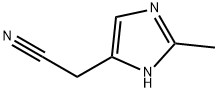 2-(2-Methyl-1H-iMidazol-5-yl)acetonitrile 化学構造式