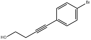 4-(4-BROMOPHENYL)BUT-3-YN-1-OL, 59099-79-5, 结构式