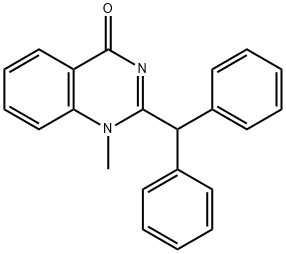 2-Benzhydryl-1-Methylquinazolin-4(1H)-one Structure
