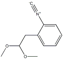1-(2,2-DiMethoxy-ethyl)-2-isocyano-benzene Struktur