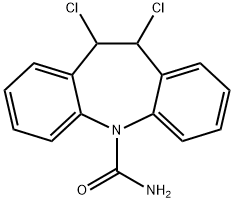 10,11-Dichloro-10,11-dihydro-5H-dibenz[b,f]azepine-5-carboxaMide Structure