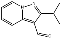 2-异丙基吡唑并[1,5-A]吡啶-3-甲醛, 59942-92-6, 结构式