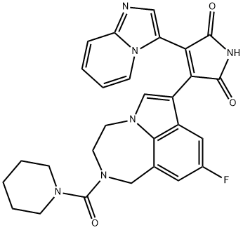 LY2090314 化学構造式
